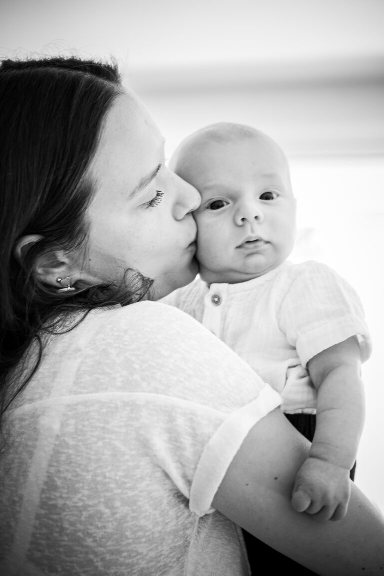 séance bébé lumière naturelle